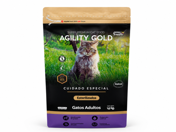 AGILITY GOLD GATOS ADULTOS