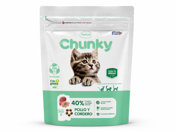 CHUNKY GATICOS POLLO Y CORDERO