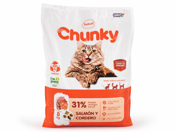 CHUNKY GATOS SALMON Y CORDERO